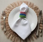 3 colors easter napkin rings - Image 3