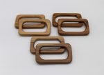 1 pair purse handles. Wood handles for bags. Bag making supplies. Handcraft material for handbags making. DIY handbag accessories. - Image 7