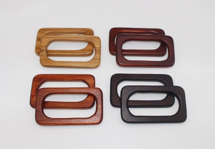 1 pair purse handles. Wood handles for bags. Bag making supplies. Handcraft material for handbags making. DIY handbag accessories.