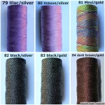 Metallic Nylon #3 - Omega. 100% Nylon String Cord. Crochet Thread - Image 6