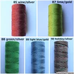 Metallic Nylon #3 - Omega. 100% Nylon String Cord. Crochet Thread - Image 7