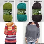 Panda Bambu Wool Yarn (100g) - Image 8