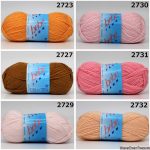 BEBE TAMM (50g). Soft Acrylic Yarn especially designed for crochet and knitting baby clothing - Image 5