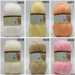 Teddy BEBE (100g) Omega. Soft Acrylic Yarn Perfect for Infant and Baby Projects. 100% Acrylic Yarn. Anti-allergic Yarn - Image 3