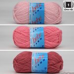 BEBE TAMM (50g). Soft Acrylic Yarn especially designed for crochet and knitting baby clothing - Image 2