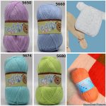 Teddy BEBE (100g) Omega. Soft Acrylic Yarn Perfect for Infant and Baby Projects. 100% Acrylic Yarn. Anti-allergic Yarn - Image 4