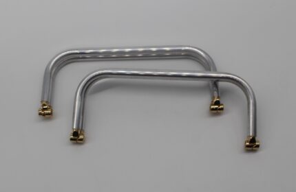 Aluminum Tube Bag Frame - Metal Frame for DIY Clutches & Handbags.